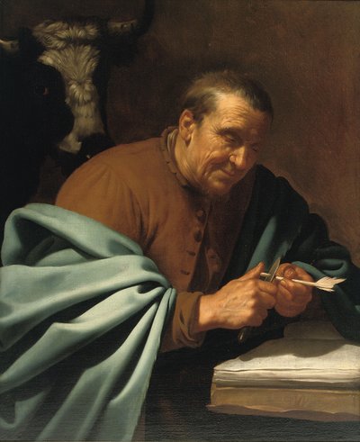 San Lucas el Evangelista de Jan van Bijlert or Bylert