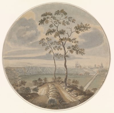Vista de la ciudad de Kleve de Jan van Call (I) (attributed to)