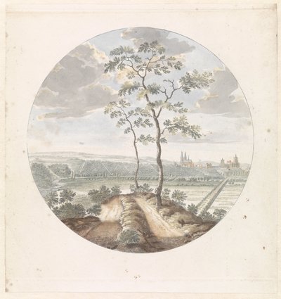 Vista de la ciudad de Kleve de Jan van Call (I) (attributed to)