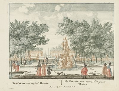 La fuente de Venus en el jardín principal del Palacio Het Loo
Gesichte van het Wijdvermaarde Loo als andere vorstelijke Huisen (título de la serie)
Admirandorum quadruplex spectaculum (título de la serie) de Jan van Call (I)