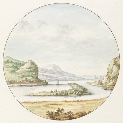 Vista del Rin en Hammerstein de Jan van Call (I)
