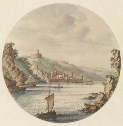 Vista de la ciudad de Bacharach de Jan van Call (I)