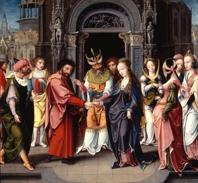 El matrimonio de la Virgen de Jan van Dornicke