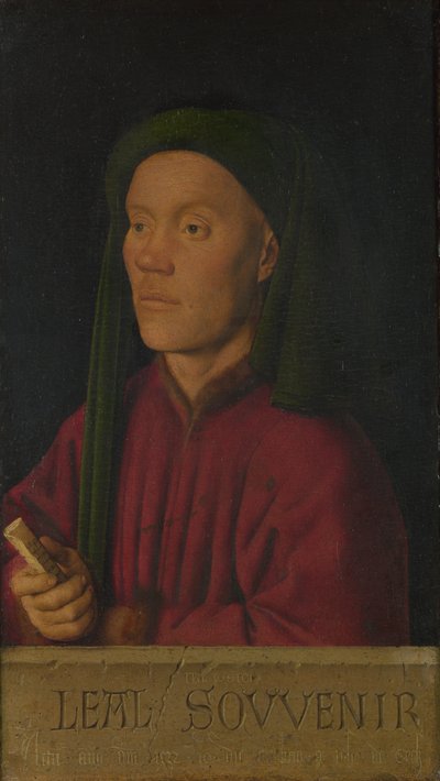 Léal Souvenir Leal Recuerdo, 1432 de Jan van Eyck