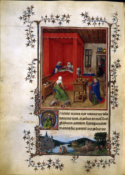 Las bellísimas horas de Notre Dame de Jean de Berry de Jan van Eyck