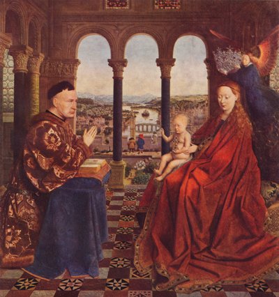 Madonna del Canciller Rolin de Jan van Eyck