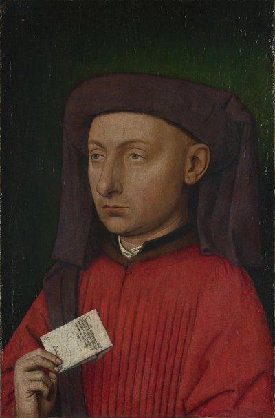 Retrato de Marco Barbarigo, c.1449-50 de Jan van Eyck