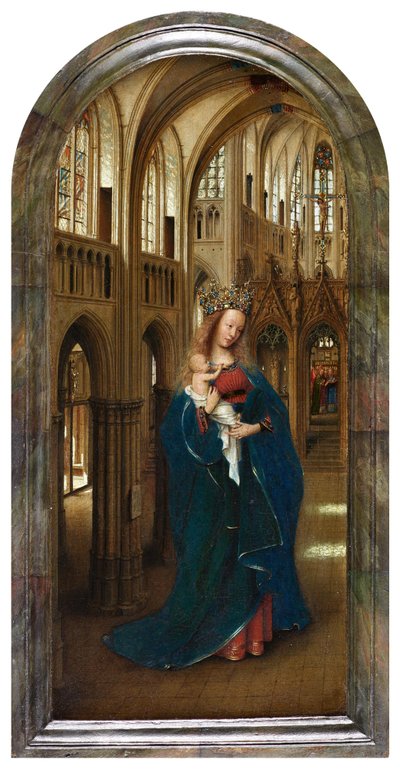 La Virgen en la iglesia de Jan van Eyck