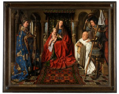 La Virgen y el Niño con el canónigo Joris van der Paele de Jan van Eyck