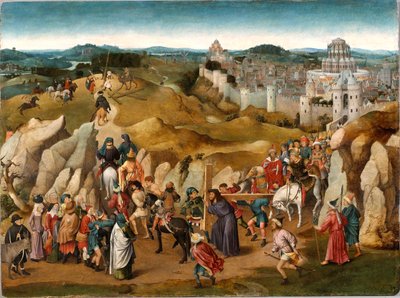 El camino al Calvario, ca. 1505-1510 de Jan van Eyck