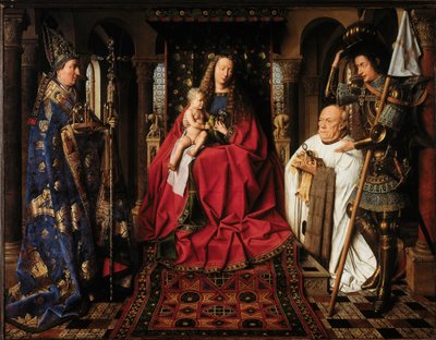 La Virgen y el Niño con el canónigo van der Paele de Jan van Eyck