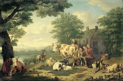 Tiempo de ordeño de Jan van Gool