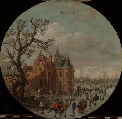 Invierno de Jan van Goyen (signed by artist)