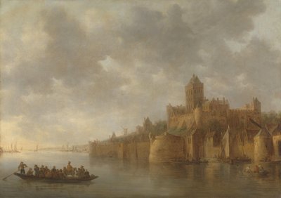 El Valkhof en Nimega de Jan van Goyen