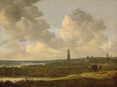 Vista de Rhenen de Jan van Goyen