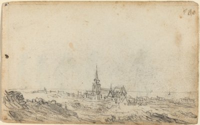 Vista de Scheveningen [recto] de Jan van Goyen