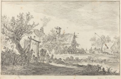 Posada en el Camino de Jan van Goyen