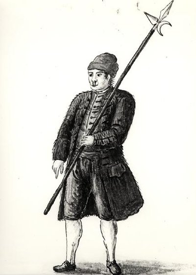Un obrero del Arsenal Veneciano de Jan van Grevenbroeck
