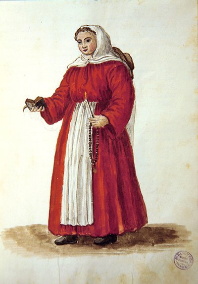 Una joven huérfana veneciana de Jan van Grevenbroeck