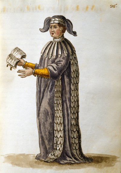 Un académico erudito de Jan van Grevenbroeck