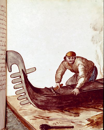 Artesanía: el fabricante de góndolas de Jan van Grevenbroeck