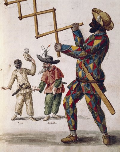 Arlequín, personaje de la Commedia dell