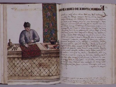 Dorado de cuero, veneciano de Jan van Grevenbroeck