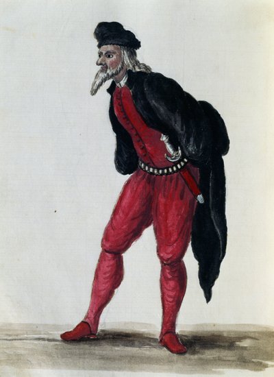 Pantalón, El mercader de Venecia de Jan van Grevenbroeck
