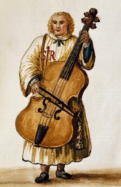 Músico callejero de Jan van Grevenbroeck