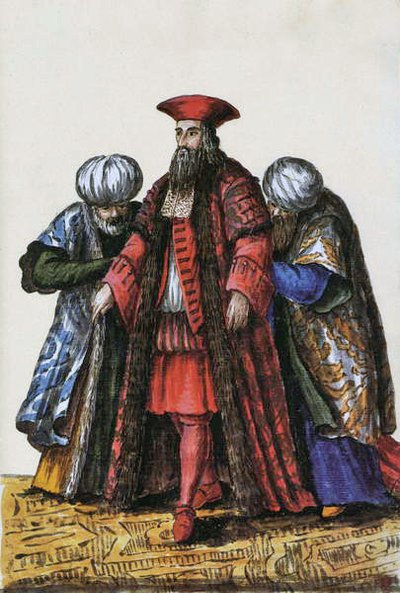 El embajador de la República de Venecia y Constantinopla de Jan van Grevenbroeck