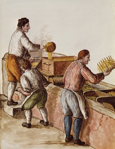 Refinería de cera veneciana de Jan van Grevenbroeck