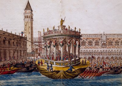 Teatro mundial, torneo en Venecia por la Hermandad de Caballeros de la Jarretera de Jan van Grevenbroeck