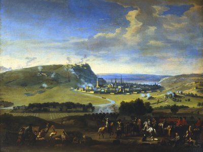 El Asedio de Namur, escena antes del ataque final, 5 de agosto de 1695 de Jan van Huchtenburg