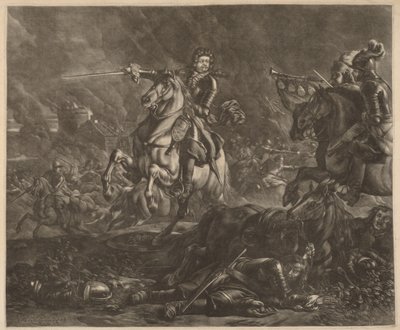 Un general a caballo (Carlos de Lorena) de Jan van Huchtenburgh