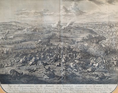 La batalla de Höchstädt el 13 de agosto de 1704 de Jan van Huchtenburgh