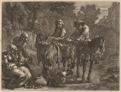Ladrones a caballo de Jan van Huchtenburgh
