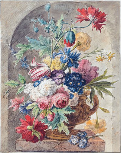 Bodegón de flores, c. 1734 de Jan van Huysum