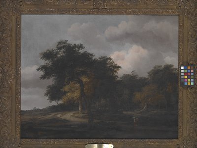 Paisaje con Huis Ten Bosch, hacia 1660 (óleo sobre lienzo) de Jan van Kessel