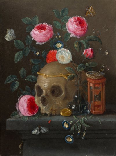 Vanitas Bodegón de Jan van Kessel