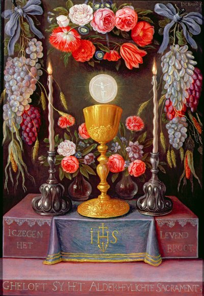 La Eucaristía de Jan van Kessel the Elder