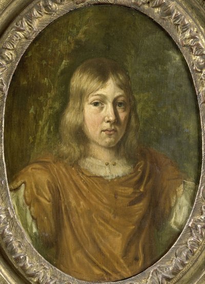 Retrato de un joven de Jan van Mieris