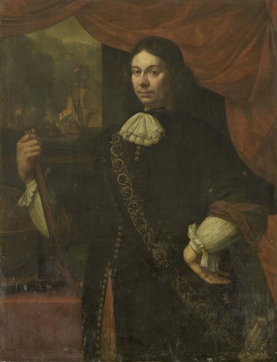 Retrato de Cornelis Jacobsz de Boer, capitán de navío de Jan van Neck