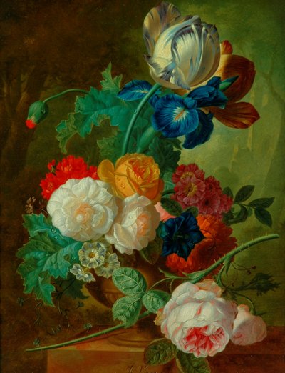 Pieza floral de Jan van Os