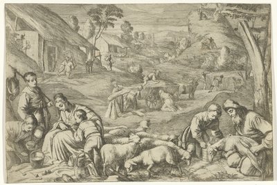 El verano Las cuatro estaciones (título de la serie) de Jan van Ossenbeeck