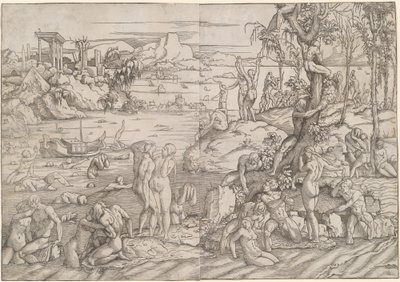 El diluvio de Jan van Scorel
