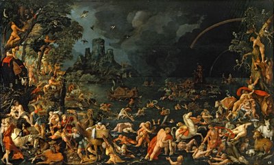 La inundación ... de Jan van Scorel