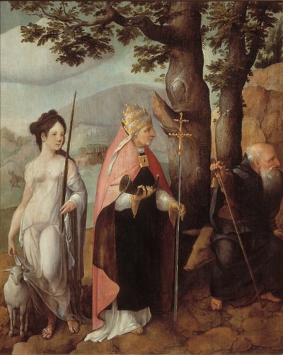 Los patrones de la familia Van Lokhorst, 1526-1527 de Jan van Scorel