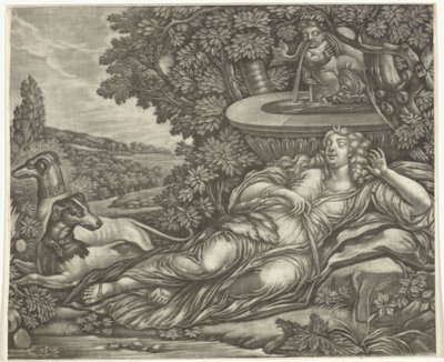 diana dormida de Jan van Somer (possibly)