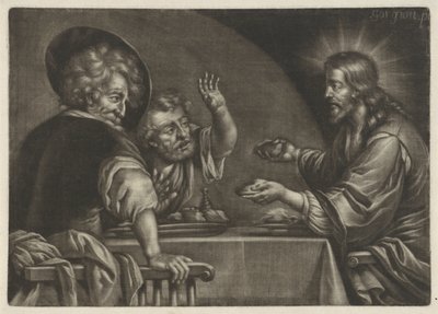 Comida en Emaús de Jan van Somer