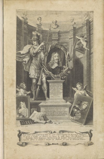 Alegoría del archiduque Leopoldo Guillermo de Austria de Jan van Troyen